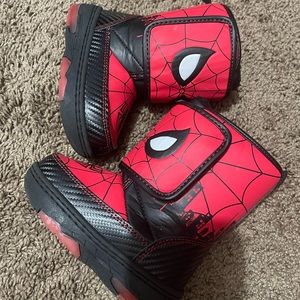Spider man Snow and rain boots (light up)
